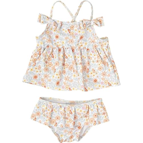 Babidu set mare neonata top e mutandina floreale 6 mesi