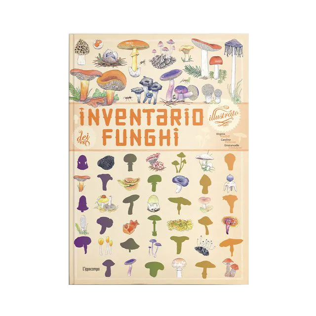 Ippocampo Inventario Illustrato dei Funghi libro 88 pagine