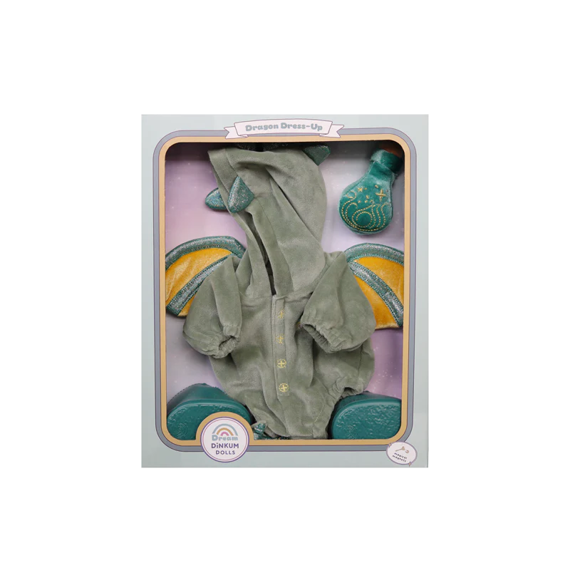 OlliElla Dinkum Dolls Dragon Outfit vestito bambola drago