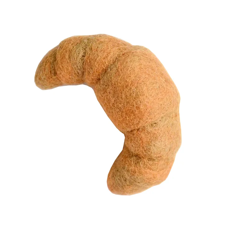 Tara Treasures croissant feltro lana gioco cucina 11,5 cm