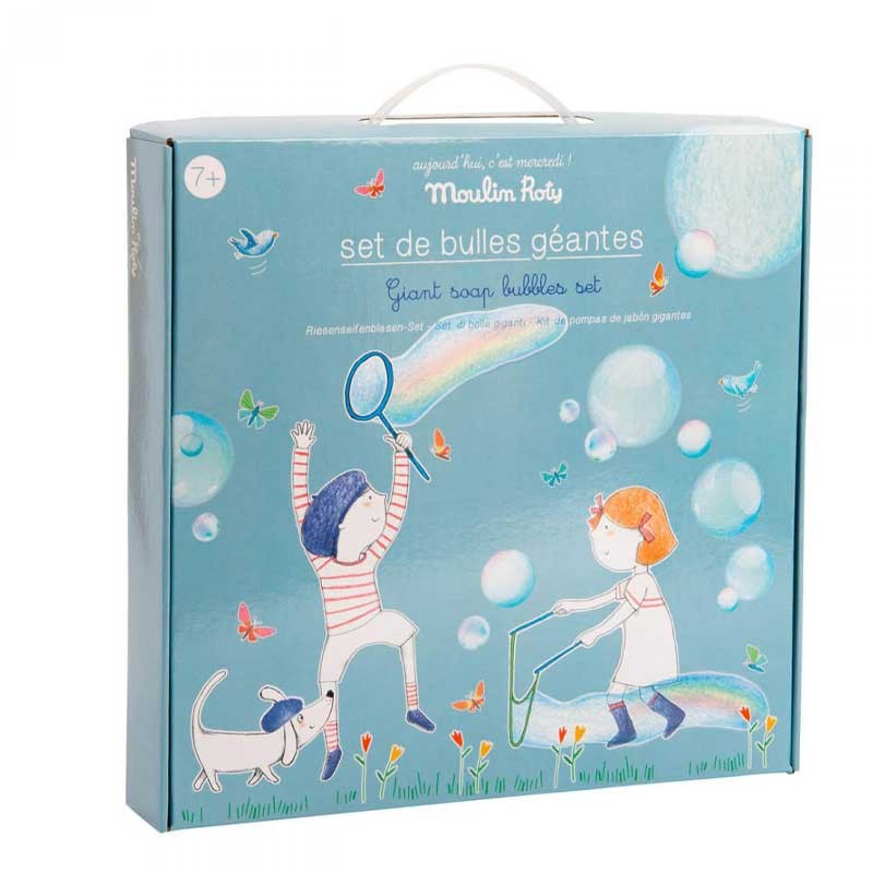 Moulin Roty Cofanetto bolle giganti set 5 anelli