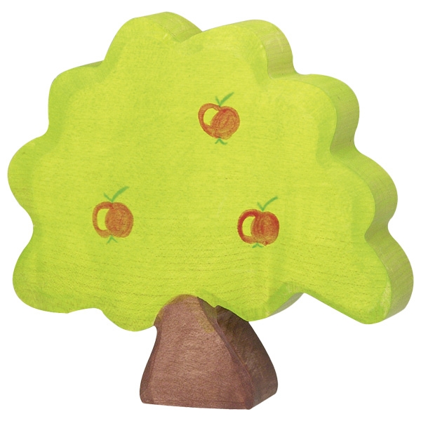 Holztiger Melo piccolo figura legno albero da gioco