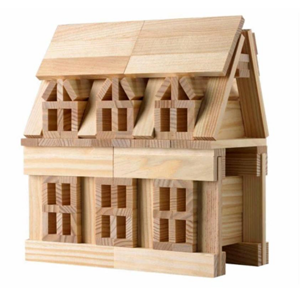 Vilac Batibloc Classic set costruzioni 200 listelli legno
