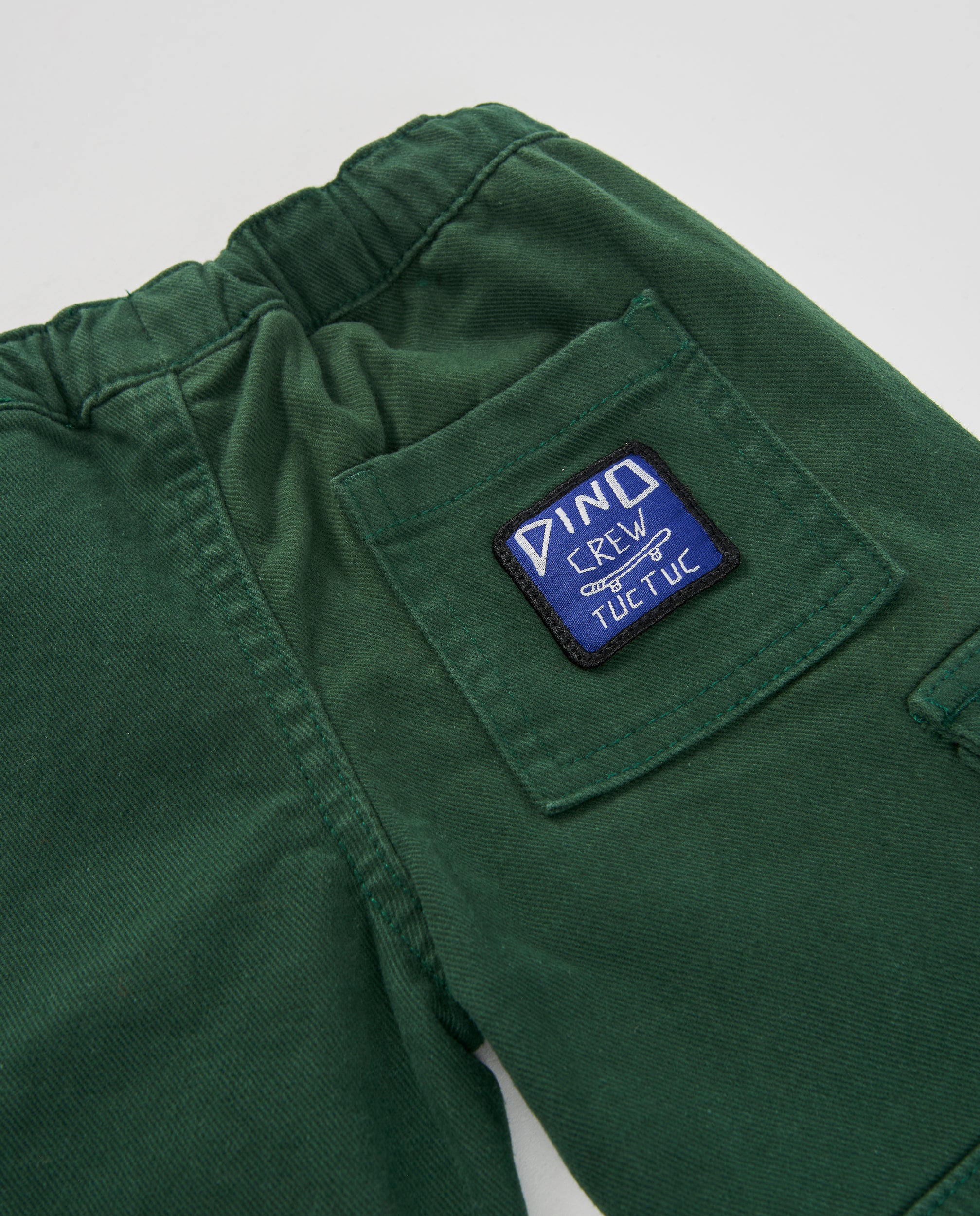 Tuc Tuc Dino Roll pantaloni cargo bambino verde tasche laterali