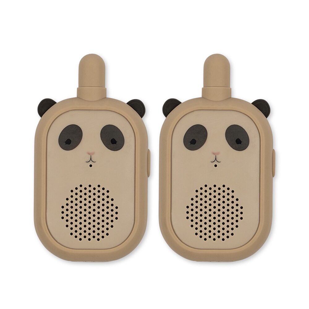 Konges Sløjd Walkie Talkie silicone panda sand