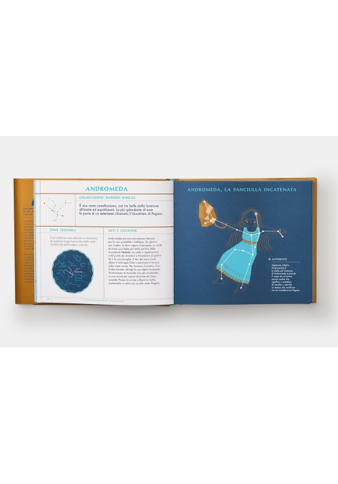 L'Ippocampo Guardando le stelle libro bambini 88 costellazioni cartonato
