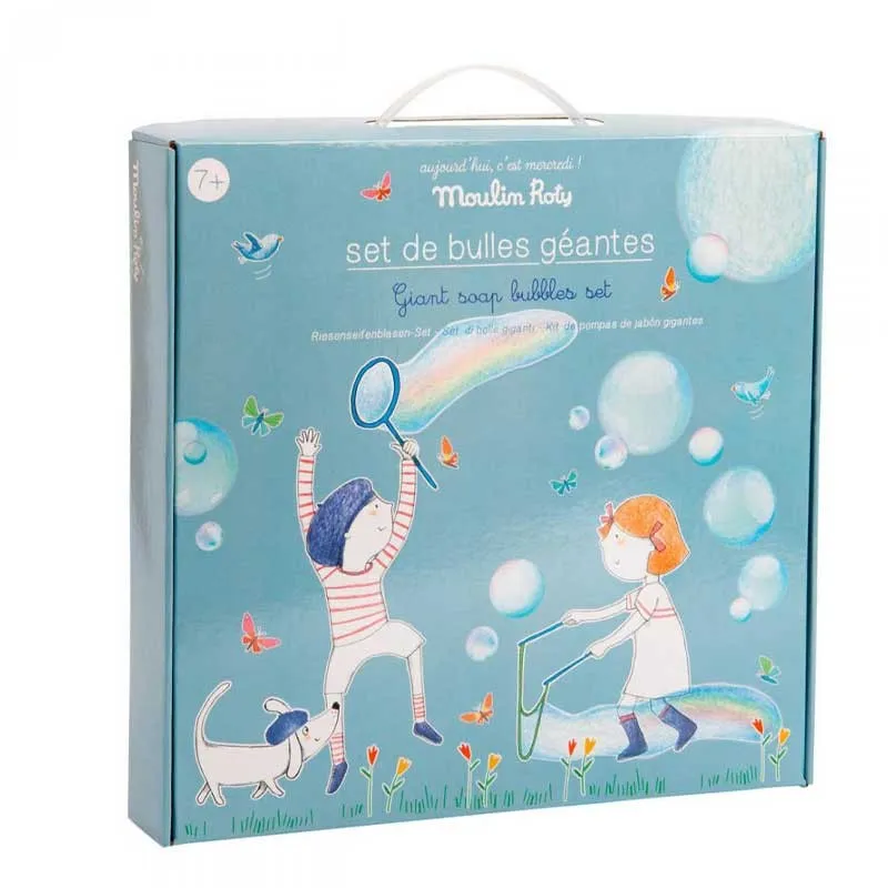 Moulin Roty Cofanetto bolle giganti set 5 anelli