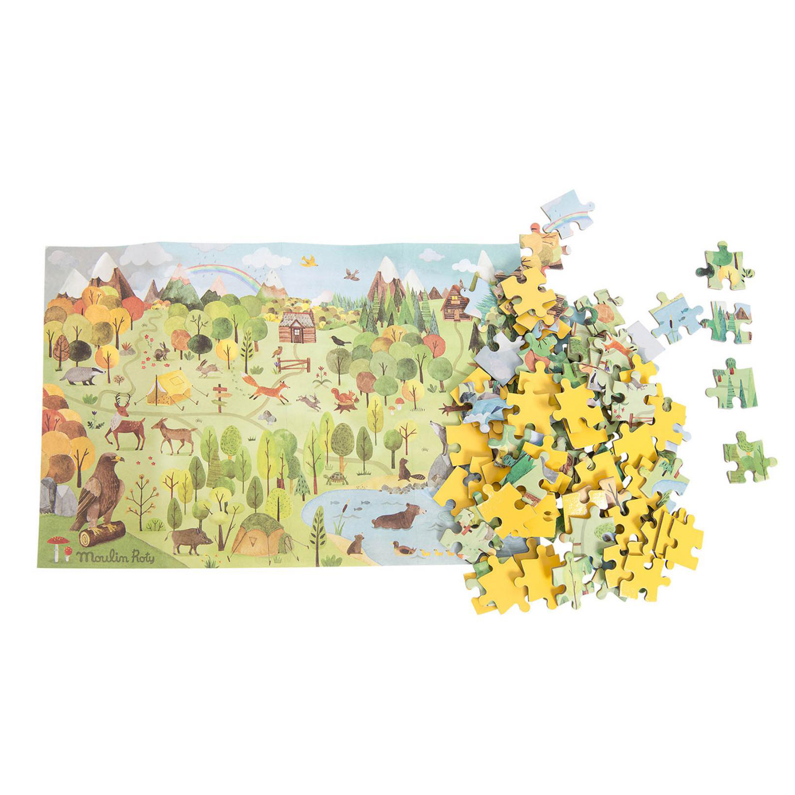 Moulin Roty Le Jardin Foresta puzzle 96 pezzi