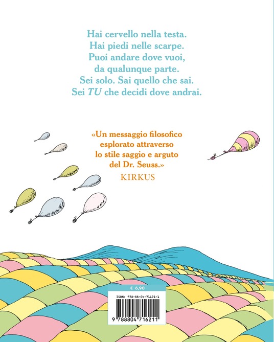 Dr. Seuss Oh, quante cose vedrai! libro 48 pagine 4 anni