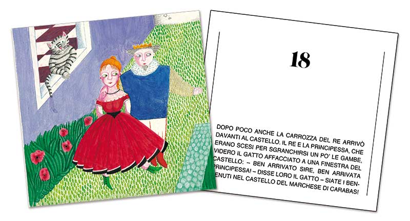 Fatatrac Gatto con gli Stivali Libro Puzzle Carte in Tavola