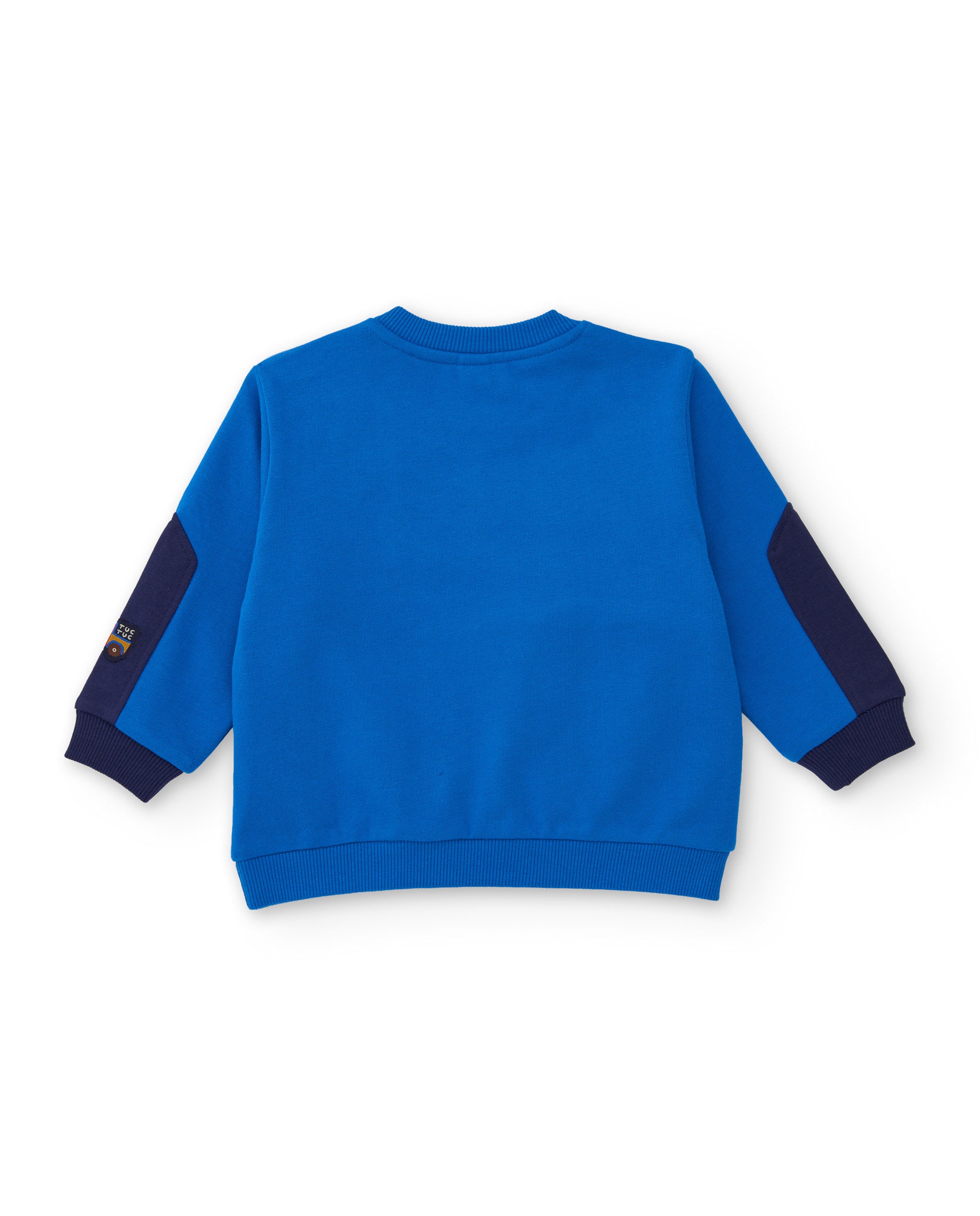 Tuc Tuc Good Wood tuta bimbo blu felpa e pantalone