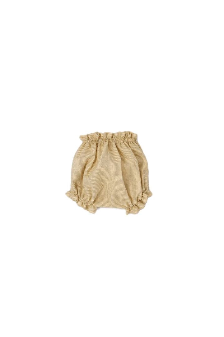 Mebi culotte neonato riga gialla in cotone
