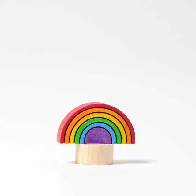 Grimm's Arcobaleno figura decorativa legno 6 cm