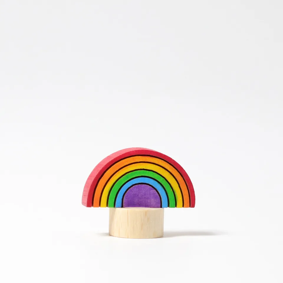 Grimm's Arcobaleno figura decorativa legno 6 cm