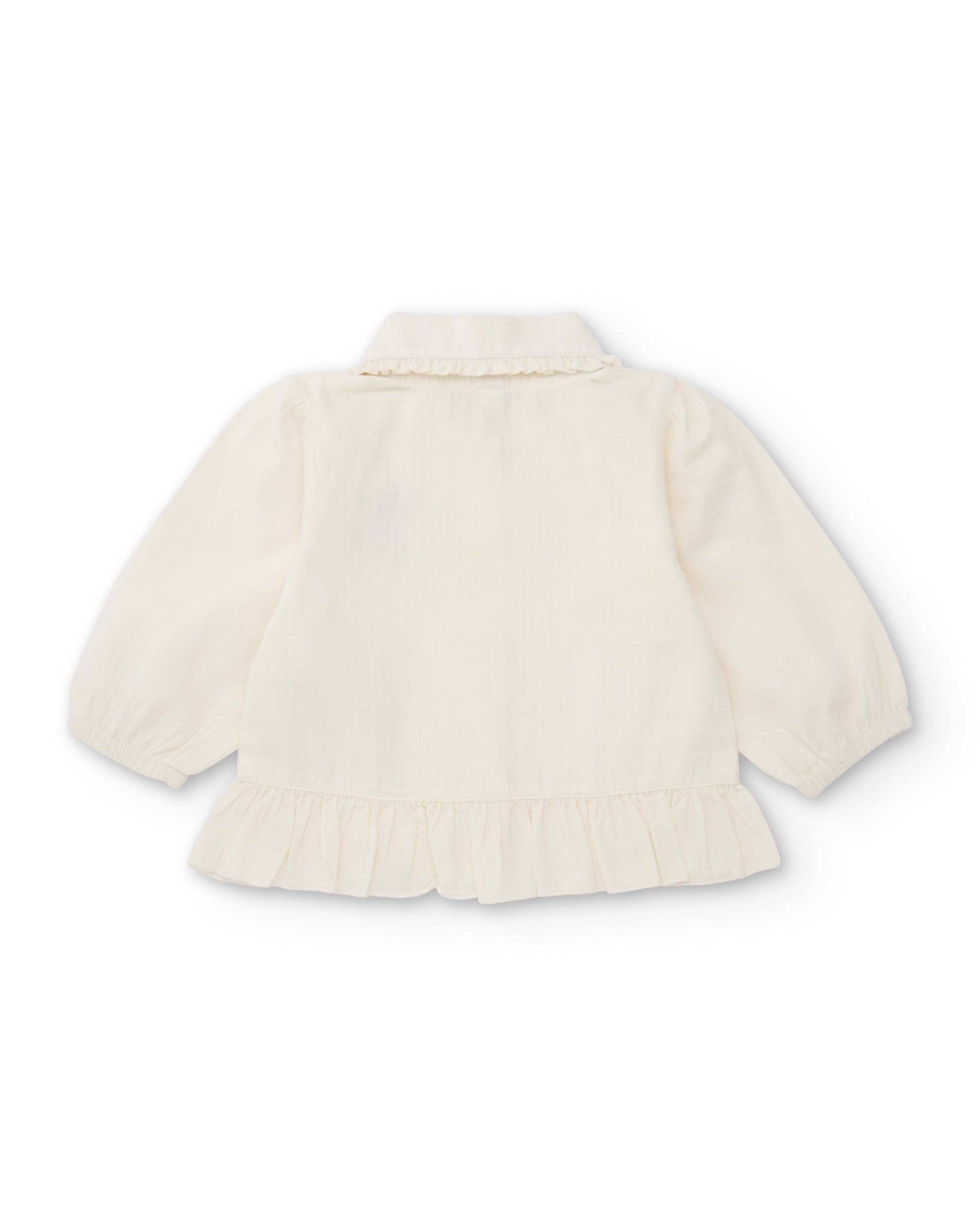 Tuc Tuc blusa bambina crudo ricamo fiori