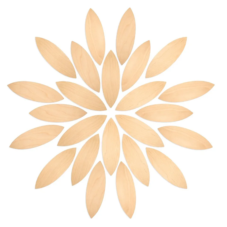 Grapat Petals Platform set 24 petali legno gioco libero