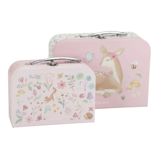Little Dutch Fairy Garden valigette cartone 2 pezzi