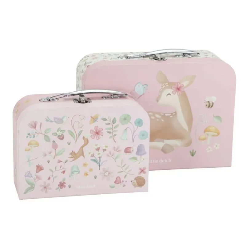 Little Dutch Fairy Garden valigette cartone 2 pezzi
