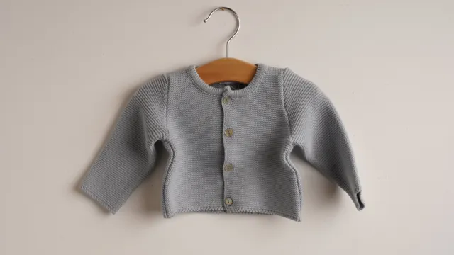 Mebi giacca bambino cotone blu grigiastro manica lunga