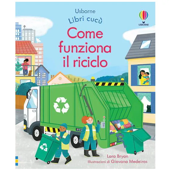 Usborne Libri cucù Come funziona il riciclo libro 3 anni