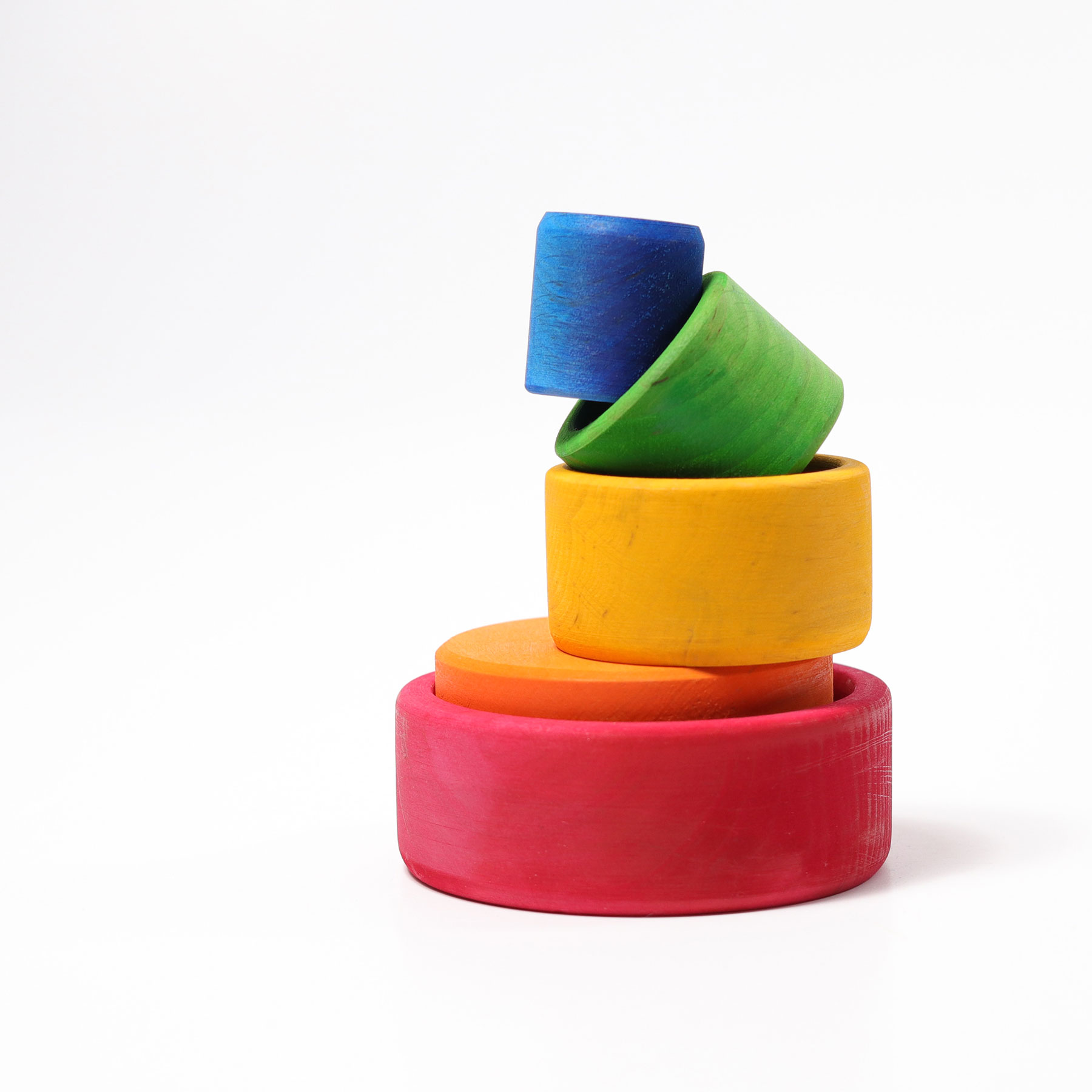 Grimm's Ciotole Arcobaleno set impilabile 5 pezzi