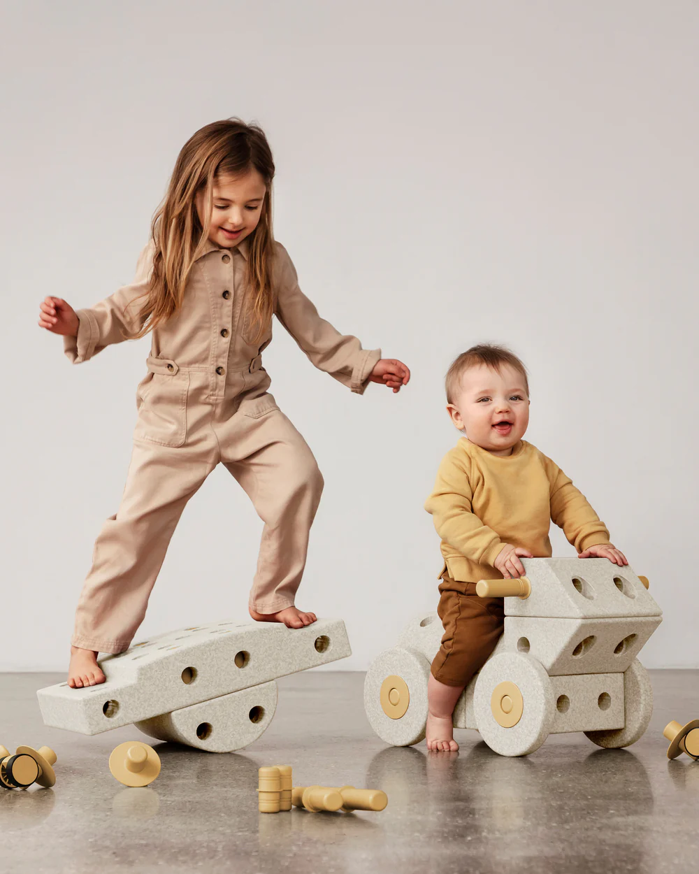 MODU Dreamer Sand Yellow set costruzioni 34 pezzi 50 kg