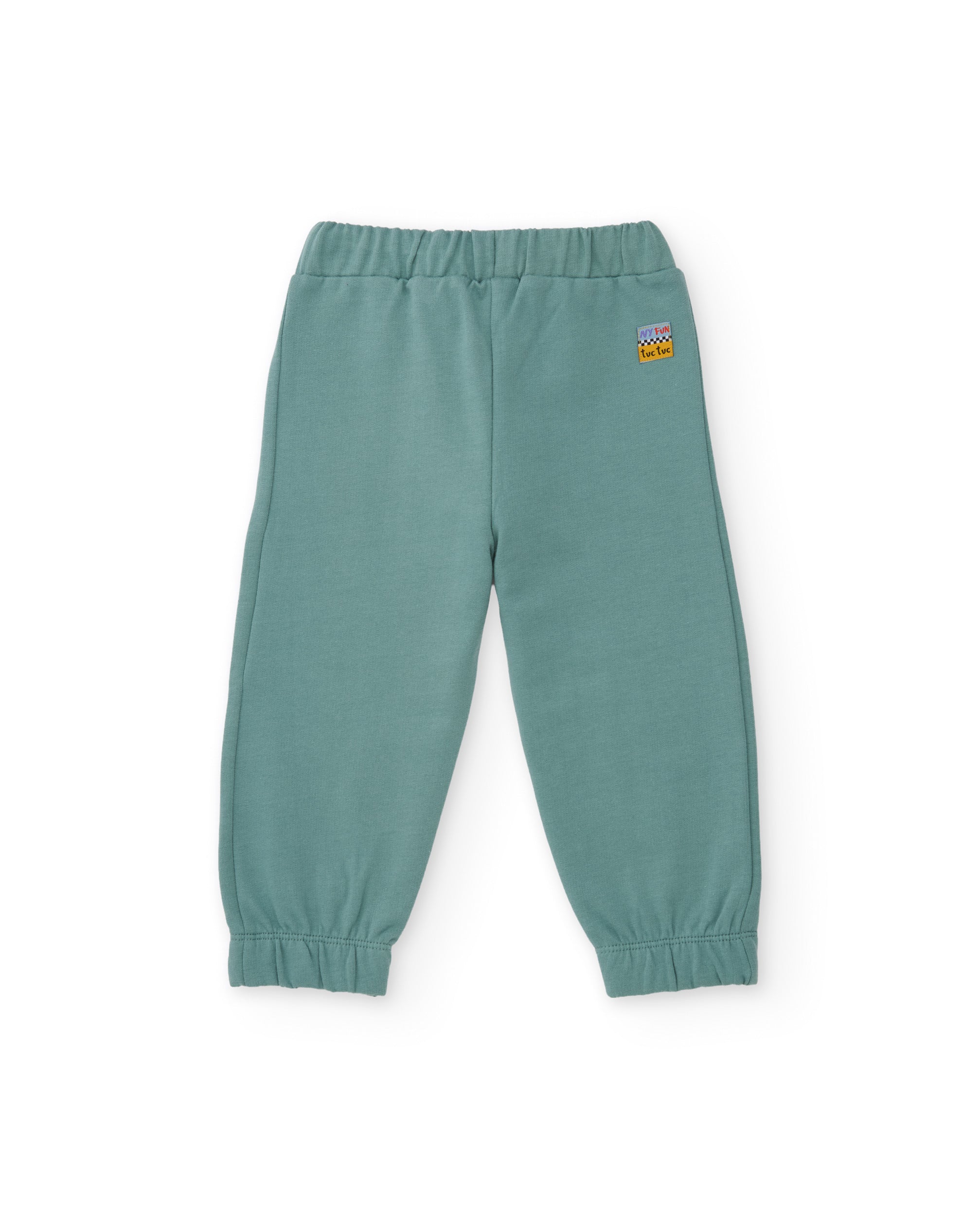 Tuc Tuc pantalone tuta bimbo verde acqua elastico