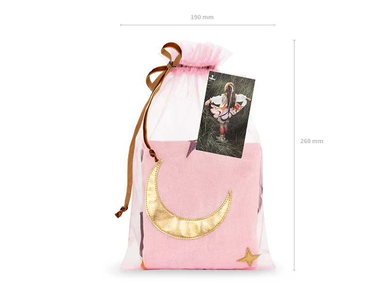 PartyDeco ali di farfalla costume bambina con dorato