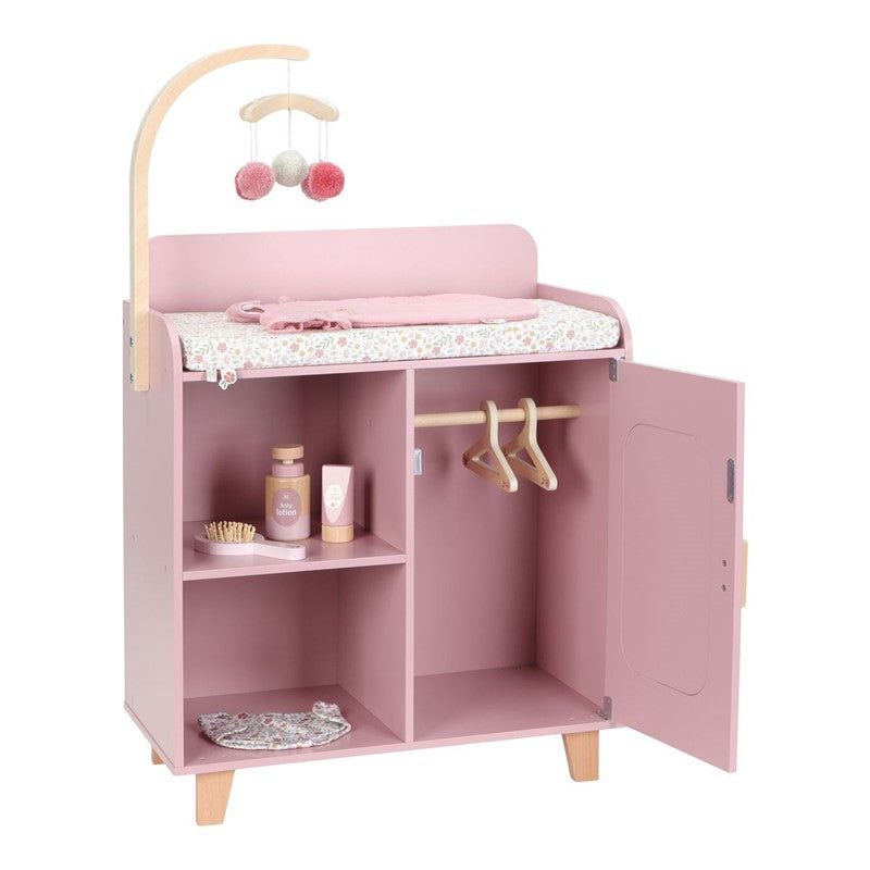 Little Dutch fasciatoio bambole armadio legno con accessori