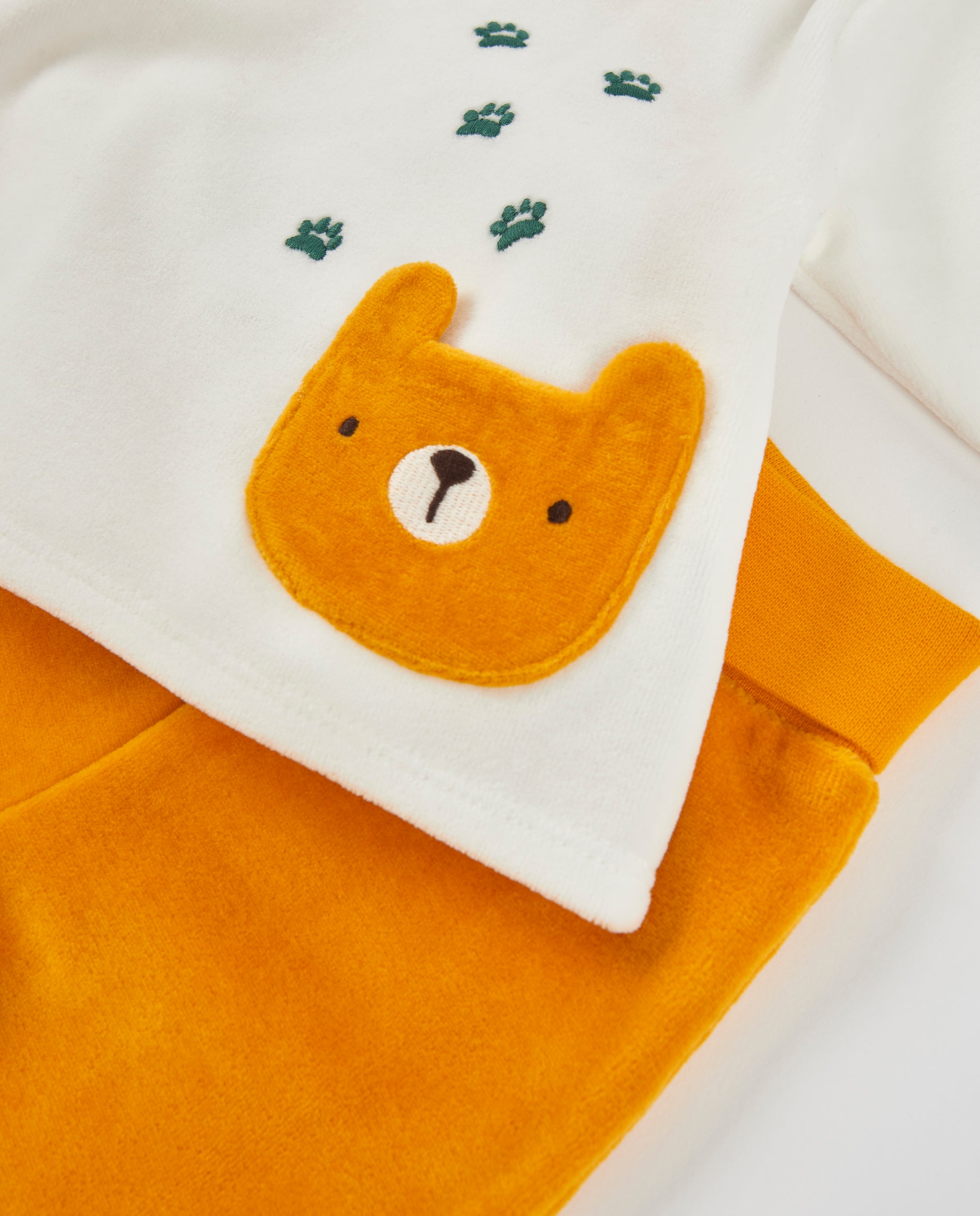 Tuc tuc Sweet Teddy Bear completo neonato senape orso