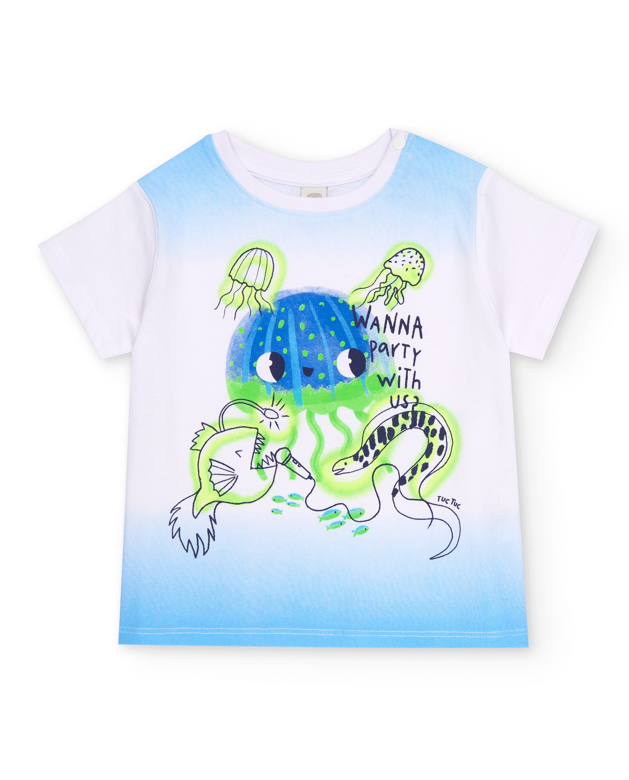 Tuc Tuc Marine completo bambino blu maglietta+pantaloncini