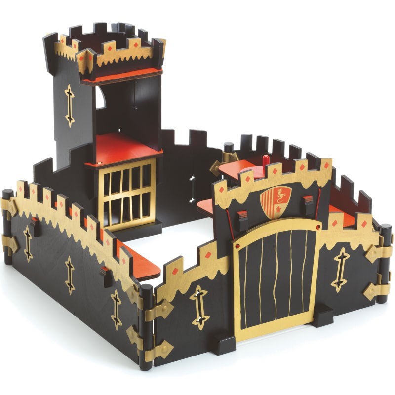Djeco Arty Toys Castello Nero castello in legno