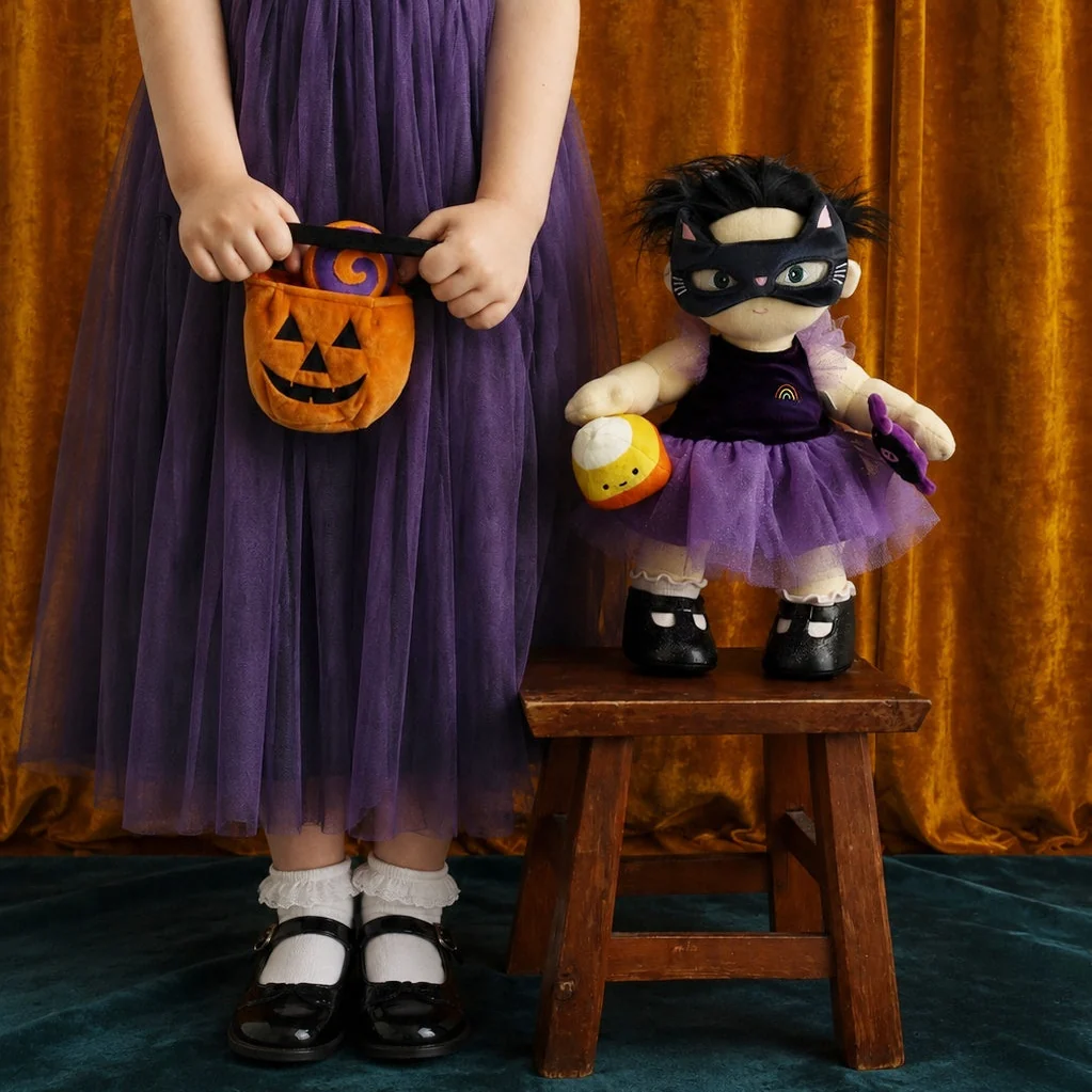 OlliElla Dinkum Dolls Mabel Moon bambola 35 cm