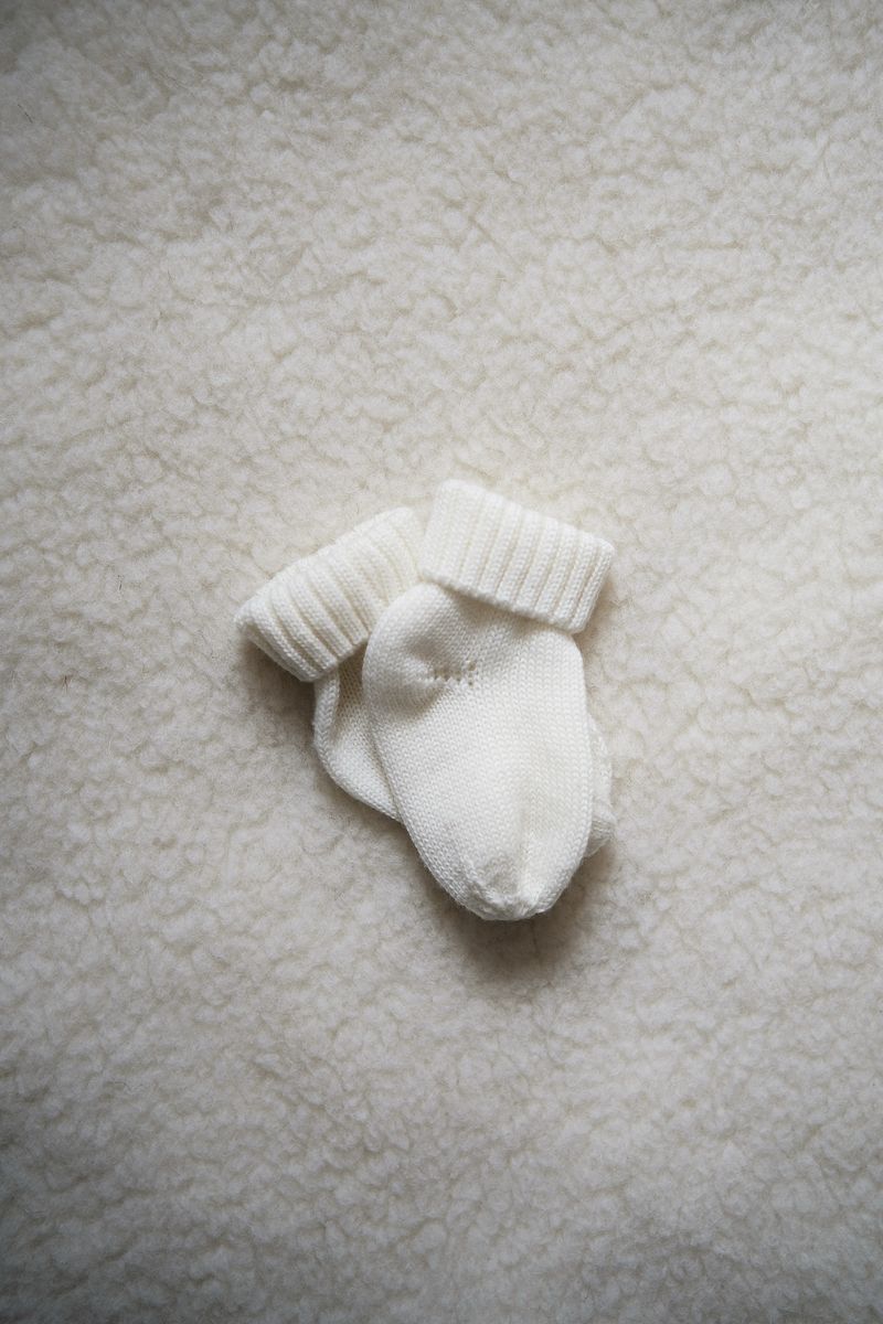 Kico Label babbucce lana merino 0-12 mesi