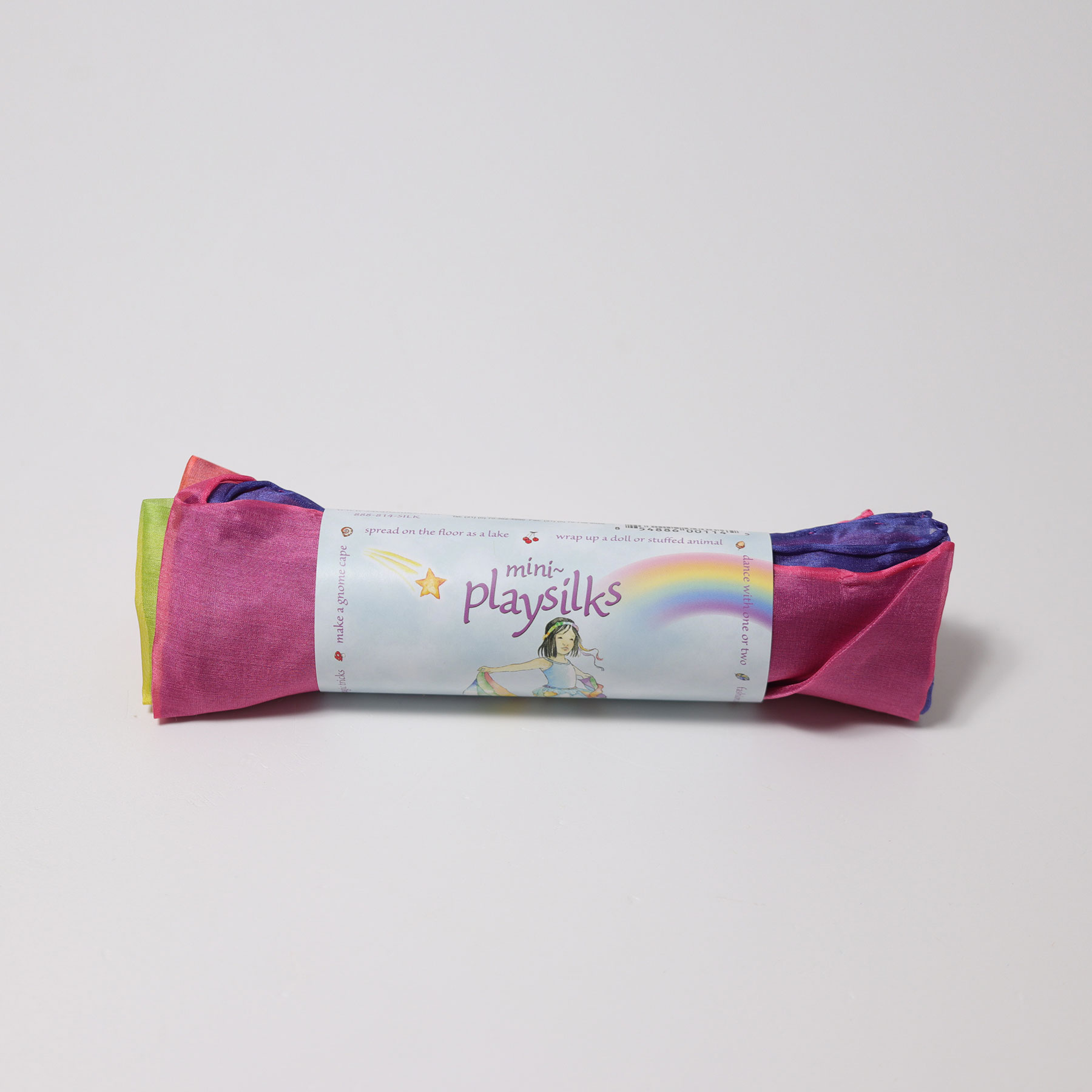 Sarah’s Silks Playsilks telo seta arcobaleno 86x86 cm