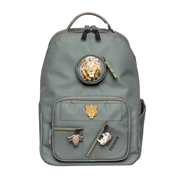 Jeune Premier Bobbie Big Five Khaki zaino scuola 20 l