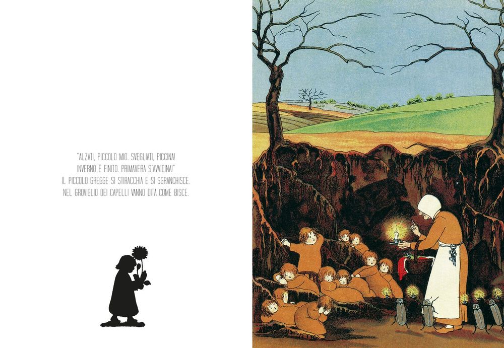 Pulce Edizioni bambini radice libro bambini 3 anni rigida