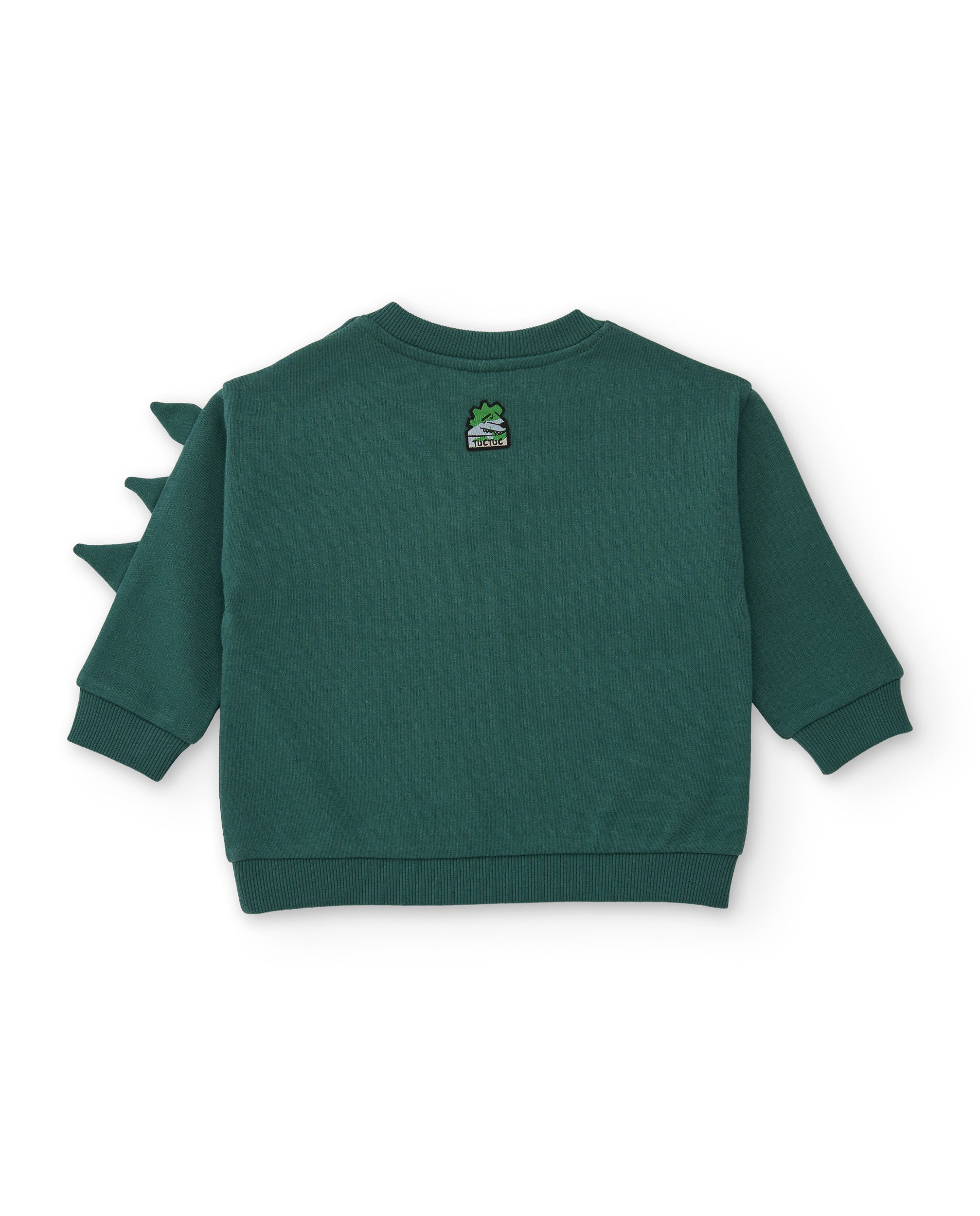 Tuc Tuc tuta bambino verde felpa rinoceronte