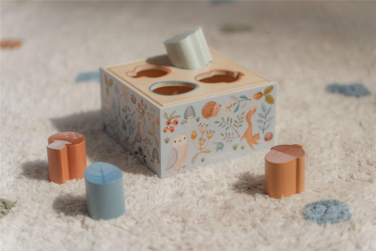 Little Dutch Forest Friends cubo forme in legno