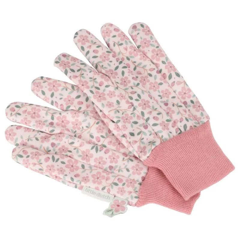 Little Dutch Garden guanti giardinaggio bimbi rose taglia unica