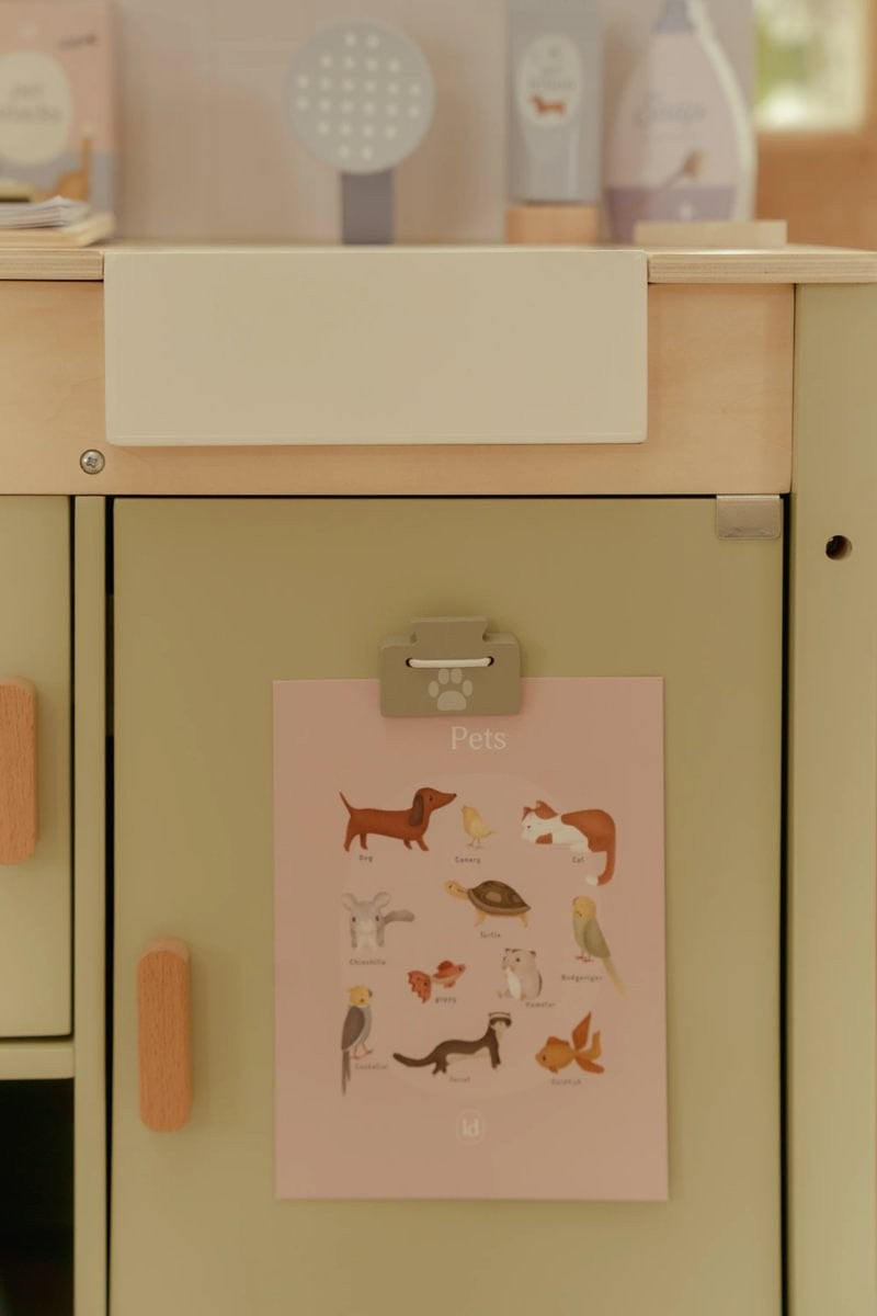 Little Dutch Veterinario Clinica Veterinaria Legno 83 cm