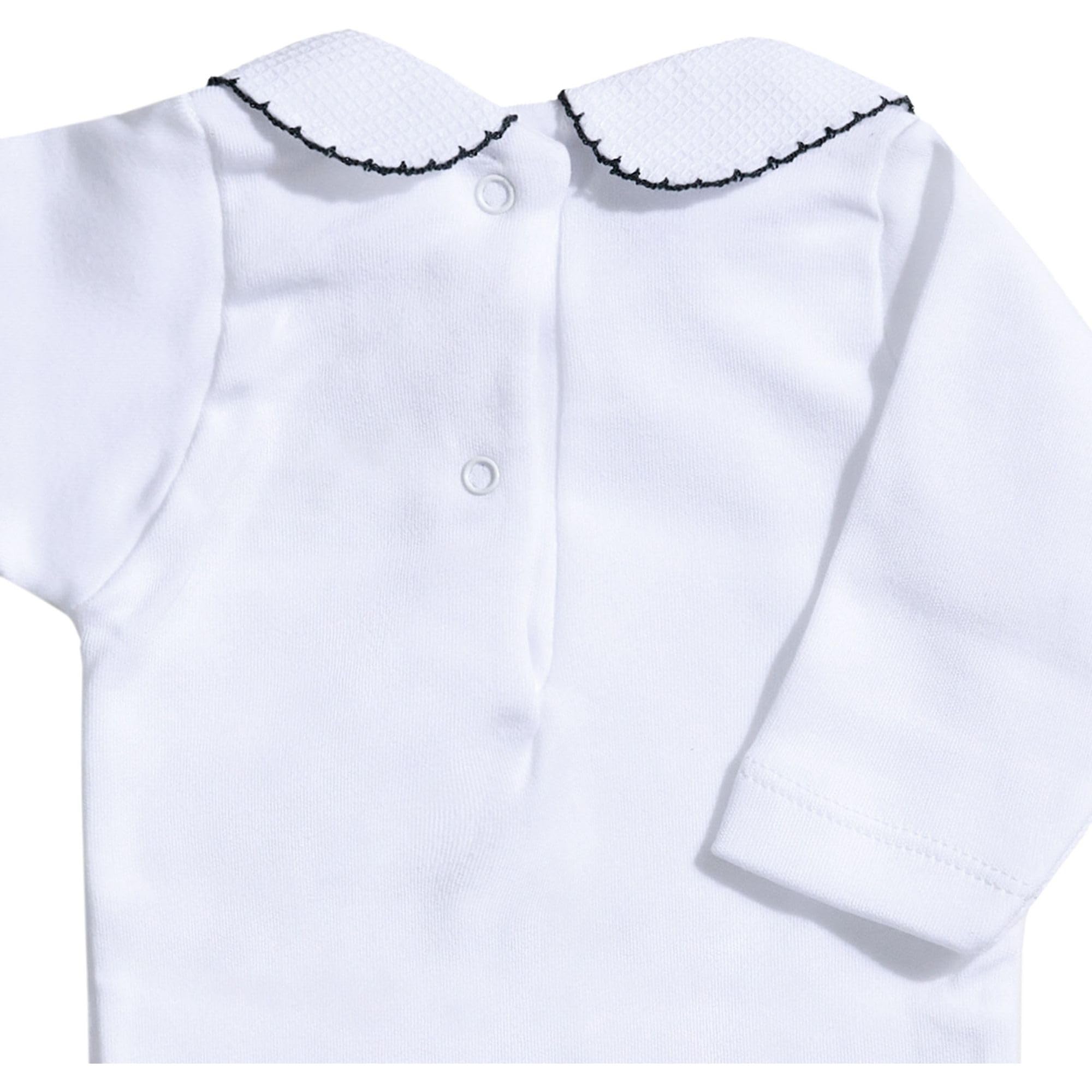 Babidu Polo body neonato piqué cotone manica corta