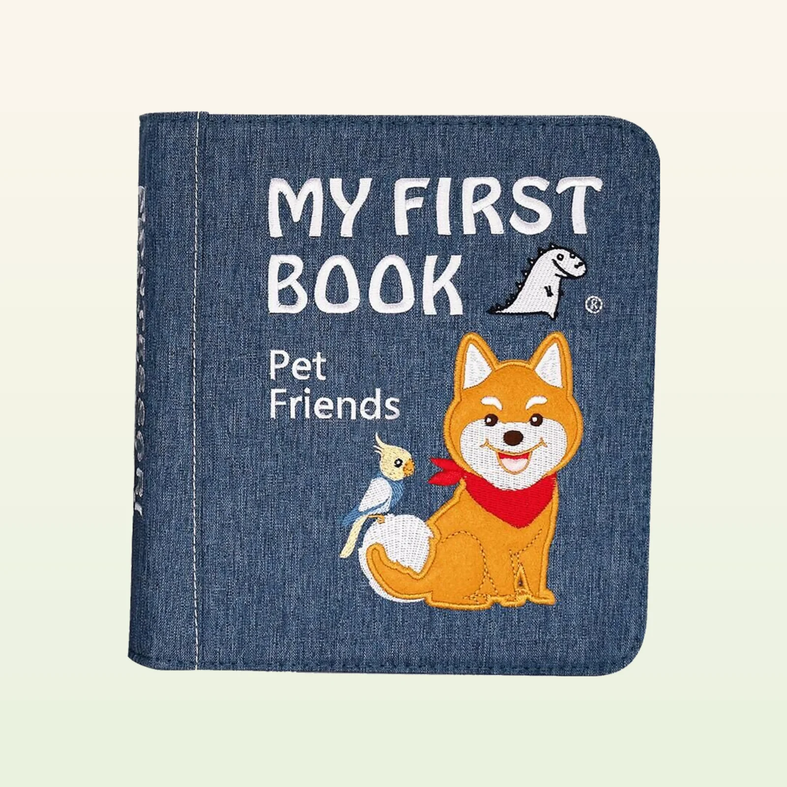 My First Book Pet Friends quiet book stoffa 8 pagine
