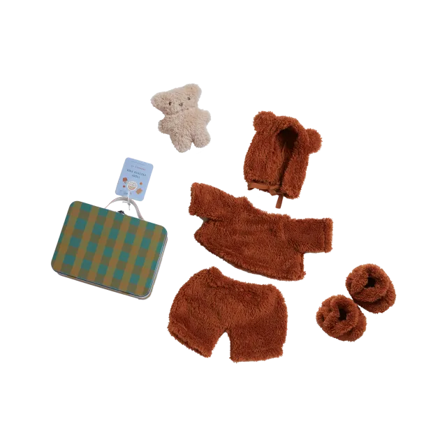 OlliElla Dinkum Dolls travestimento orso vestiti bambola 35 cm
