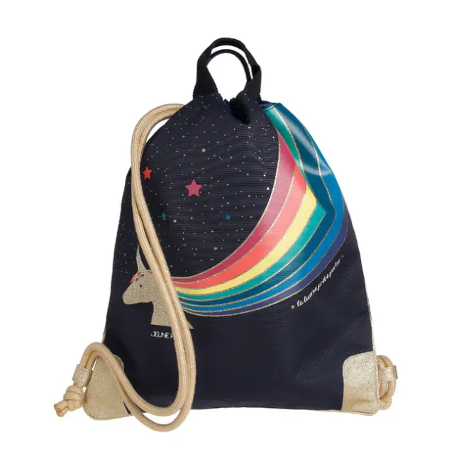 Jeune Premier Sport Unicorn gold sacca zaino 36 cm idrorepellente