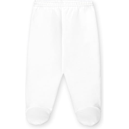 Babidu Polaina Afelpada leggings neonato bianco 0 mesi felpati