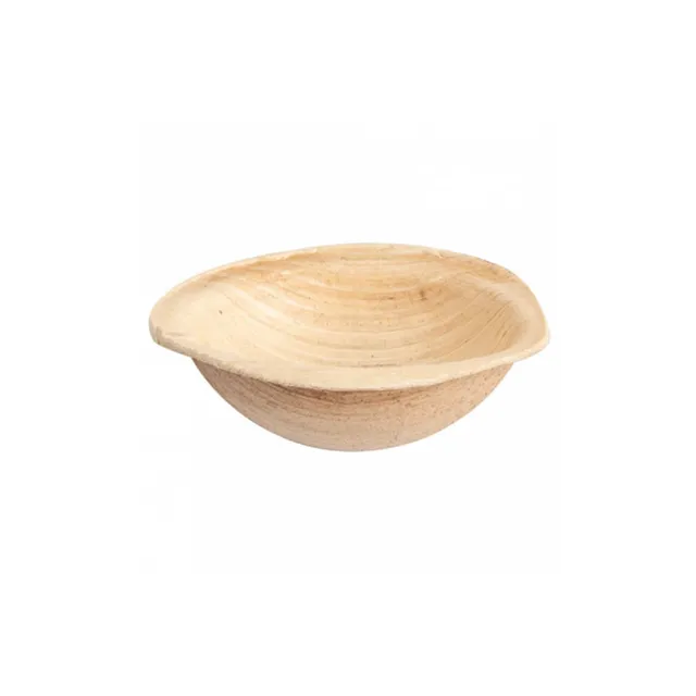 Mini ciotolina foglia di palma 60 mm per gioco sensoriale