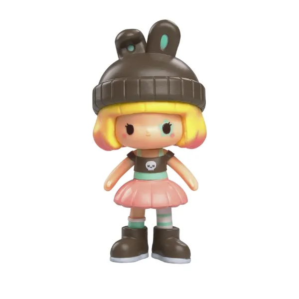 Dundun Fashion Dolls Ella bambolina vinile 9 cm