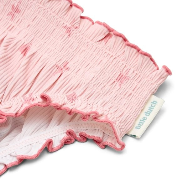 Little Dutch mutandina costume bimba rosa conchiglie UPF 40+