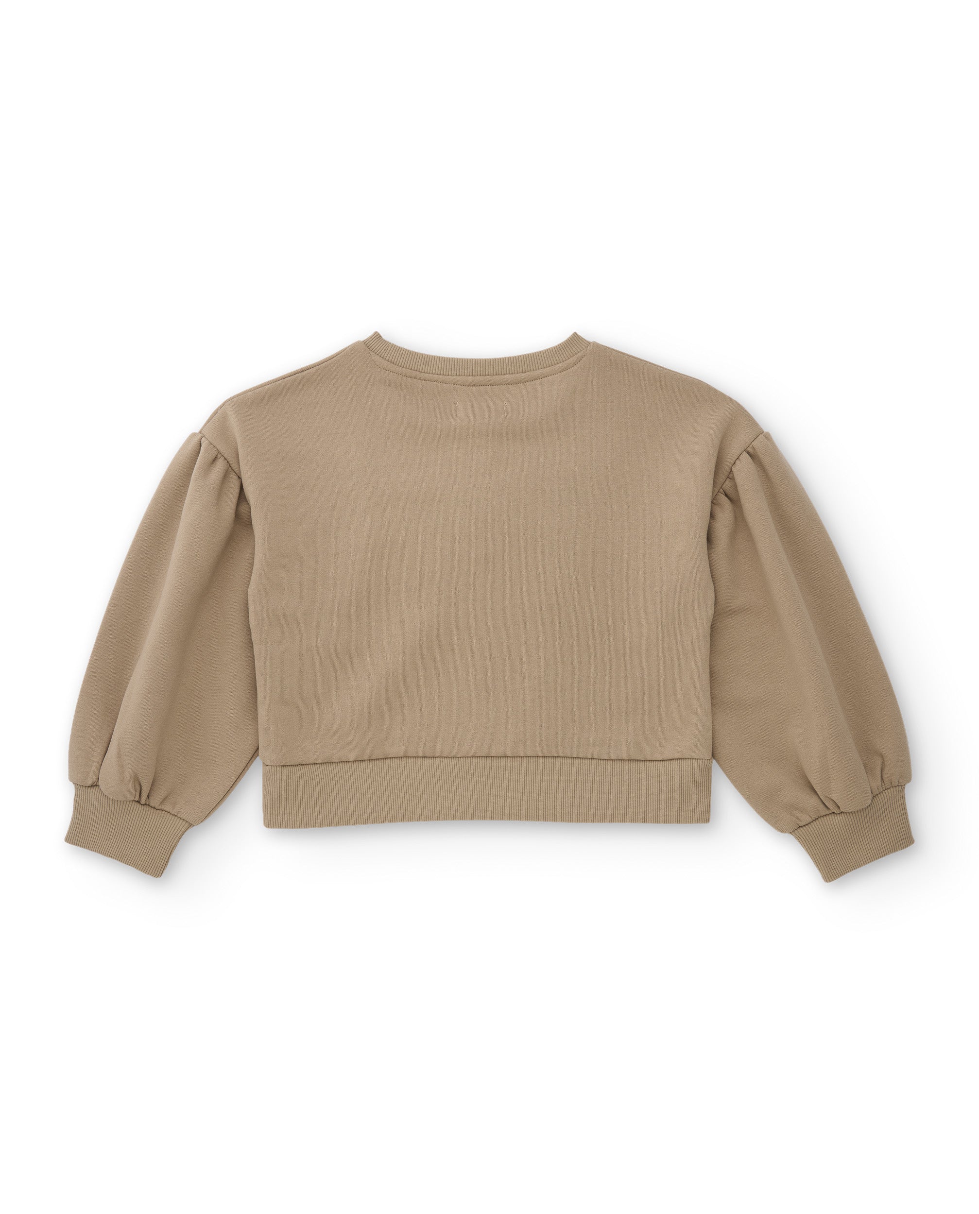 Tuc Tuc Hotel Paris felpa bimba beige con fiocco